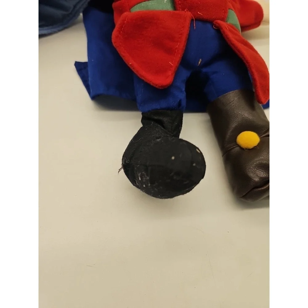 RESTORATION HARDWARE CLOWN DUCK HAND PUPPET PLUSH  COURT JESTER 10
